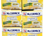 6 Pack McCormick Chamomile Tea 10 Bags Caffeine Free .42oz  bb 1-9-25 - £19.68 GBP