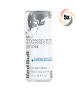 5x Cans Red Bull The Coconut Edition Coconut Berry Energy Drink | 8.4oz | - £18.34 GBP