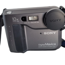 Sony Mavica MVC-FD73 Digital Camera 10x Zoom &amp; Battery Charger  Book Vintage - £42.99 GBP