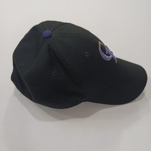 New Era RN#11493 CR Colorado Rockies Men's Back Strap Black Baseball Cap Hat image 5