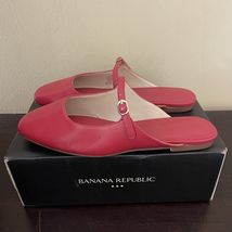 Banana Republic Red Slingback Flats - $39.87