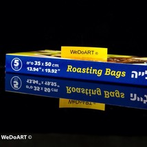 10 GIANT ROASTING BAGS - 35 X50cm  13.94” x 19.92”  MICROWAVE/CONVENTION... - $27.60