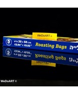 10 GIANT ROASTING BAGS - 35 X50cm  13.94” x 19.92”  MICROWAVE/CONVENTION... - $514.04 MXN