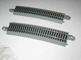 BACHMANN HO EZ TRACK- NICKEL SILVER 33 1/4&quot; RAD. 2/3RDS CURVES (2) - NEW... - £4.06 GBP