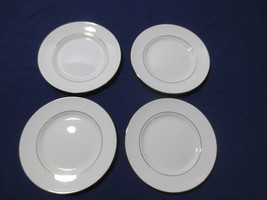 Wedgwood Signet Gold Set of 4&#39; Bread and Butter Plates - £35.28 GBP