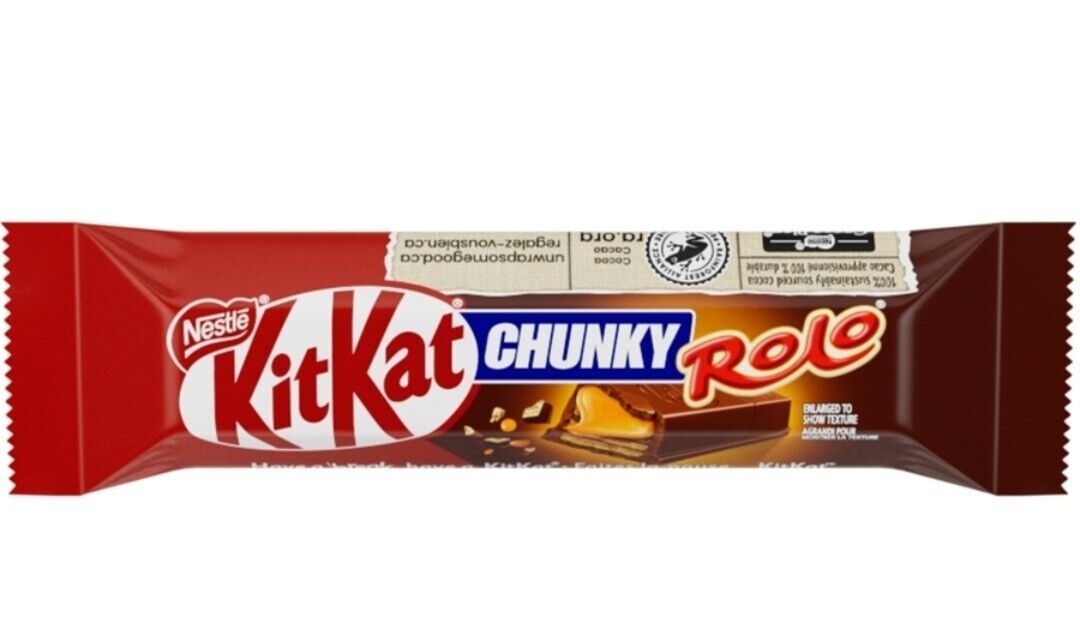 15 x Kit Kat kitkat Chunky Rolo Edition Chocolate Bar By Nestle 42g each - $37.74