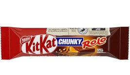 15 x Kit Kat kitkat Chunky Rolo Edition Chocolate Bar By Nestle 42g each - £30.24 GBP