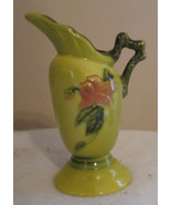Hull Woodland Pottery Green Pitcher  Centerpiece - $33.10 CAD