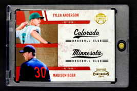 2011 Playoff Contenders Winning Combos #16 Tyler Anderson / Madison Boer - £1.55 GBP