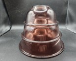 Vintage Pyrex Cranberry Amethyst Nesting Mixing Bowls 322 323 325 Set Of... - $34.29