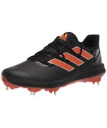 adidas Men&#39;s Adizero Afterburner 8 Baseball Shoe, Black/Team Orange/Silv... - £54.37 GBP