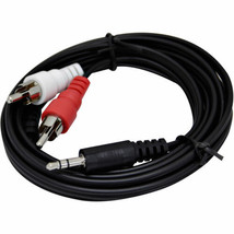 GE 1.8m Y Audio Cable Adaptador - $9.48