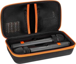 Lzsig Wireless Microphone Case Compatible With Jbl 2 Mic System, Partybox, Black - $37.92