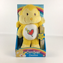 Care Bears Cousins Playful Heart Monkey 12” Plush Stuffed Toy with VHS 2... - $98.95