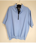 Turtleson Performance Golf 1/4 Zip Stretch Pullover Jacket Men’s Size L ... - €32,21 EUR