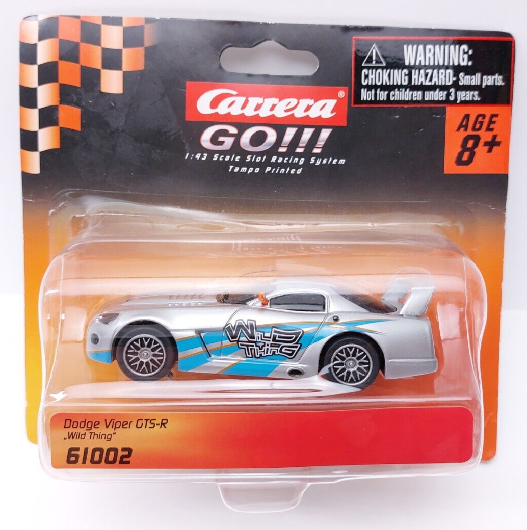 Carrera Go 1:43 Scale Dodge Viper GTS-R Wild Thing Slot Car - $31.29