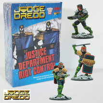 Warlord Games 2000AD Judge Dredd Miniatures Game Justice Department Riot... - $27.72