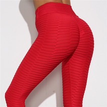 Honeycomb Yoga Outfits High Waist Active Wear Sexy Bubble Butts Fitness ... - £13.49 GBP