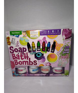 Dan &amp; Darci Soap &amp; Bath Bomb Making Kit for Kids 3-in-1 Spa Craft - Dama... - £10.20 GBP