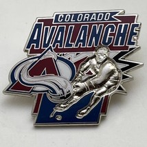 Colorado Avalanche Skater NHL Hockey Lapel Hat Pin Sports Pinback - £7.82 GBP