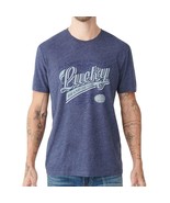 Lucky Brand Short Sleeve Crew Neck Graphic T-Shirt Navy Men&#39;s Sz M-XXL NWT - $334.12 MXN
