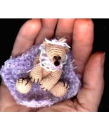 SYLVIA Mini Thread Crochet Bear Pattern / Edith Molina PDF Download - £5.49 GBP
