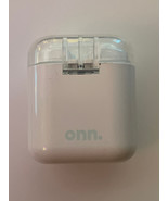 Onn In-Ear True Wireless Earbuds with Charging Case - White WORKING - $6.93