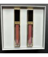 Tom Ford Lip Gloss Luxe Duo Set 08 Inhibition &amp; 22 Sunrise Pink Full Siz... - $63.22 CAD