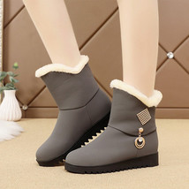 Snow Boots Women Winter Shoes Woman Non Slip Boots Crystal Casual Ankle Boots La - £27.56 GBP