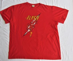 The Flash/DC Comics Men&#39;s Cotton Short Sleeve Graphic T Shirt Size XL - £11.99 GBP