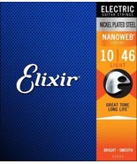 Elixir Nanoweb Electric, Light 10-46 - £11.24 GBP