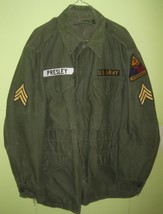 REPRODUCTION REPLICA ELVIS PRESLEY US ARMY MILITARY UNIFORM M51 Jacket  - $98.00