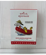 Hallmark Keepsake Peanuts Snoopy White Water Adventure Ornament 2016 - £55.04 GBP