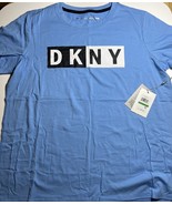 LARGE Women&#39;s DKNY SPORT Tees in Blue RETAILS $39.00 BNWTS - £15.79 GBP