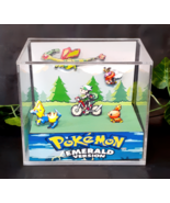 Pokemon Emerald - 3D Cube Handmade Diorama - Video Games - Shadowbox - £54.22 GBP