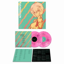 Evangelion Finally Vinyl New!! Limited Pink Magenta Splatter Lp Anime Soundtrack - £30.35 GBP