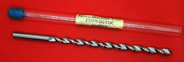 Micro Carbide Tool C17175-242-COC Solid Carbide Drill Bit 15/64&quot; 6&quot; overall - £11.21 GBP