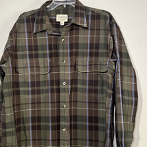 Cabela’s plaid long sleeve button-down shirt, size large - $8.23