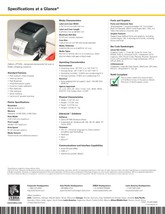 Zebra ZP505 USB 4&quot; Thermal Label Bar Code Printer W/Cables New Print Head - £155.50 GBP