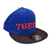 Philadelphia 76ers NBA Ultra Game Corduroy Snapback Adjustable Hat - £20.31 GBP