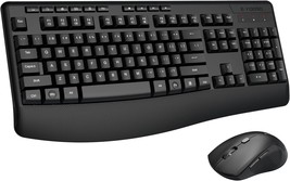 This Wireless Keyboard And Mouse Combo Is Made By E-Yooso, A 2.4Ghz Full... - $42.92