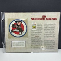 Willabee Ward anniversary patch badge emblem MLB 1960 washington senators goose - £14.01 GBP