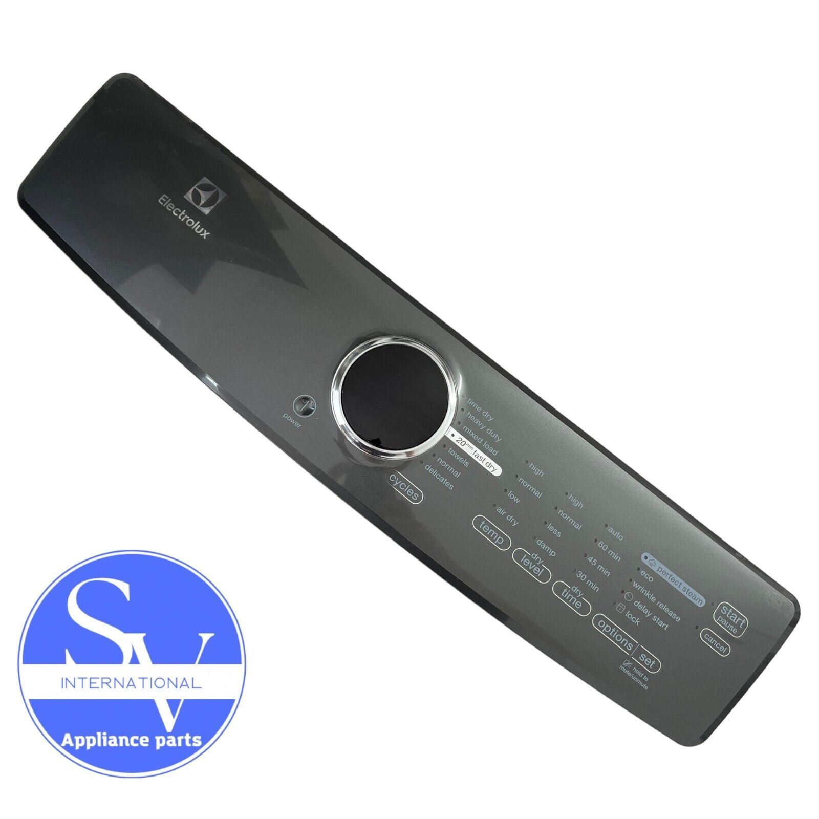 Electrolux Dryer Control Overlay Panel 5304505538 A04832001 - Washer ...