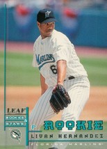 1998 Leaf Rookies &amp; Stars Livan Hernandez 238 Marlins - $1.50