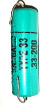 Sangamo Type 33 330nf 200v Axial Tone Capacitor - £2.68 GBP