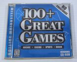 O) 100+ Great Games (Windows 3.1 PC Game, 1999 Valusoft) Arcade Casino P... - $5.93