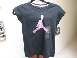 New With Tag Nike Air Jordan Girls Jumpman Tee Shirt Size Medium - £14.42 GBP