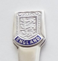 Collector Souvenir Spoon Great Britain UK England Royal Arms Embossed Cloisonne - £10.44 GBP