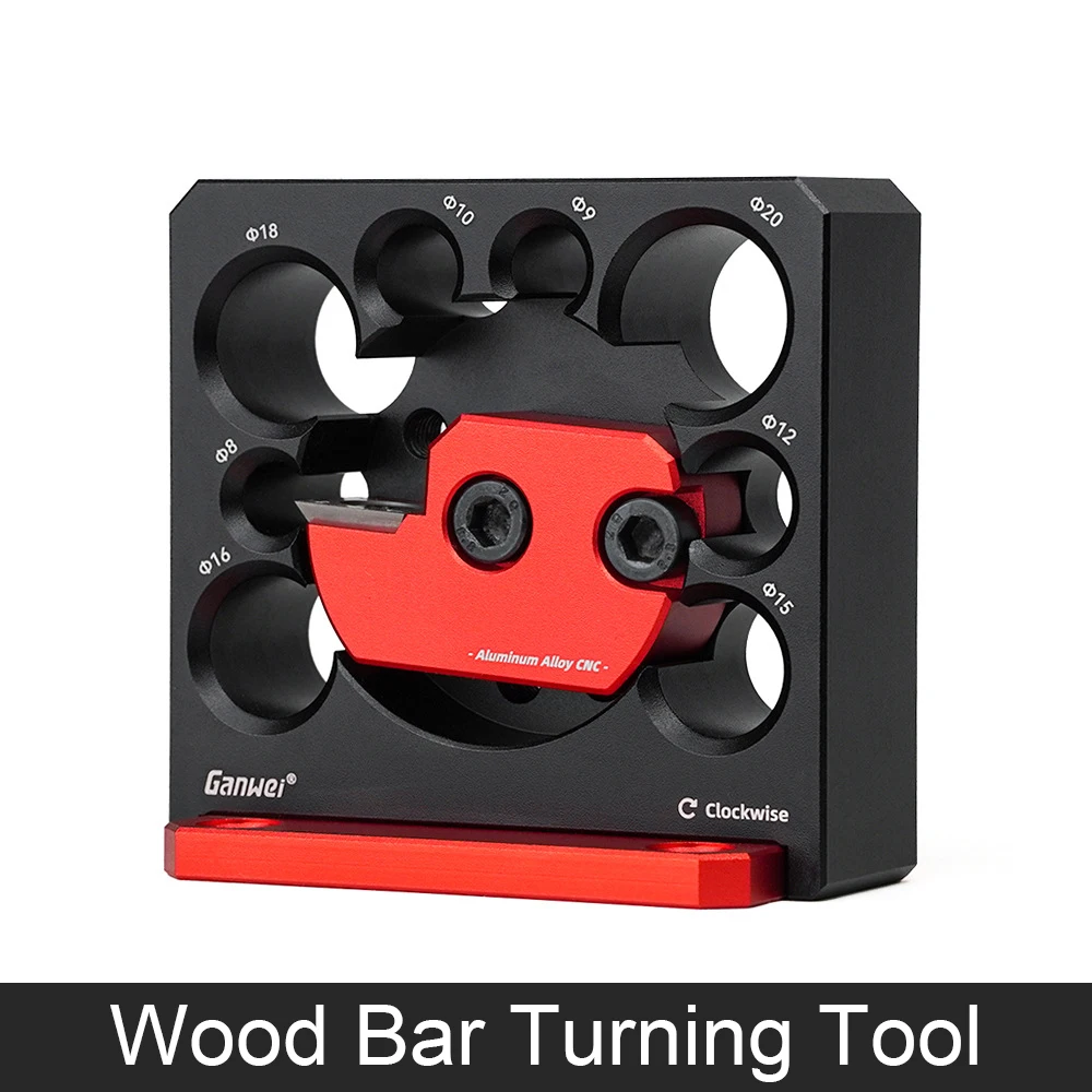 Square  Bar Turning Round Auxiliary Tool Adjustable Dowel Maker Metric 8mm-20mm  - £67.89 GBP