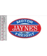 Vintage Trucking Jaynes Motor Freight Inc Elizabeth_ New Jersey Promo Patch - $9.99